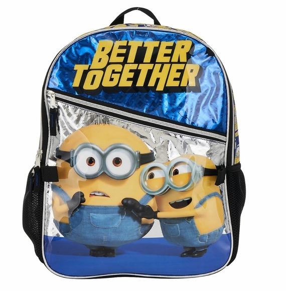 NWT MINIONS Rise of Gru Officially Licensed Despicable Me 5 Piece Backpack Set - Picture 13 of 15